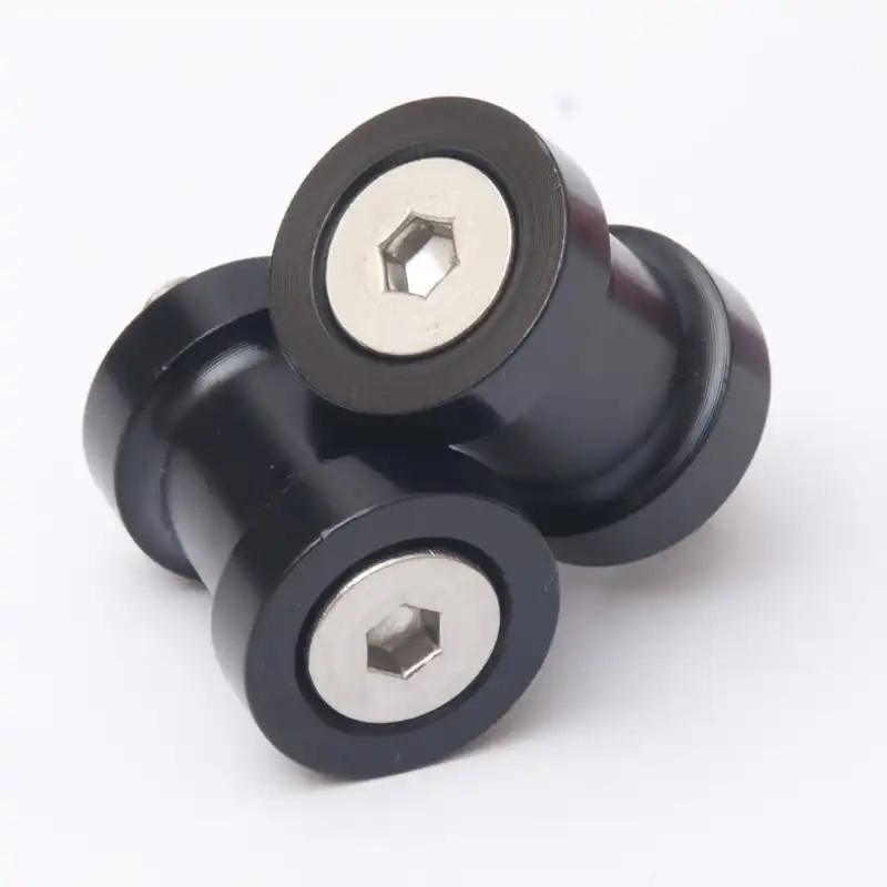 R&G M8 Swingarm Spools / Stand Bobbins (Black) R&G M8 Swingarm Spools / Stand Bobbins (Black)