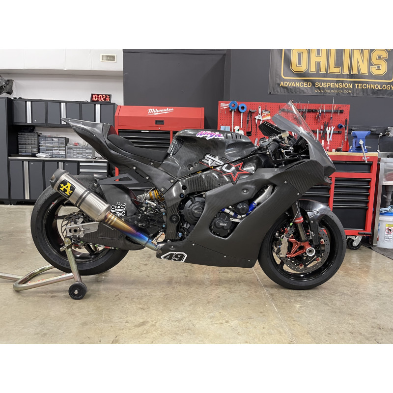 2021+ Kawasaki ZX-10RR / ZX-10R KRT Carbon Fiber World Superbike Bodywork Kit + Monocoque Tail & Intake System 2021+ Kawasaki ZX-10RR / ZX-10R KRT Carbon Fiber World Superbike Bodywork Kit + Monocoque Tail & Intake System