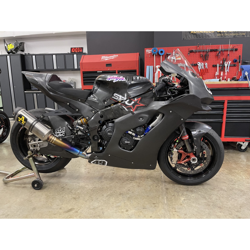 2021+ Kawasaki ZX-10RR / ZX-10R KRT Carbon Fiber World Superbike Bodywork Kit + Monocoque Tail & Intake System 2021+ Kawasaki ZX-10RR / ZX-10R KRT Carbon Fiber World Superbike Bodywork Kit + Monocoque Tail & Intake System