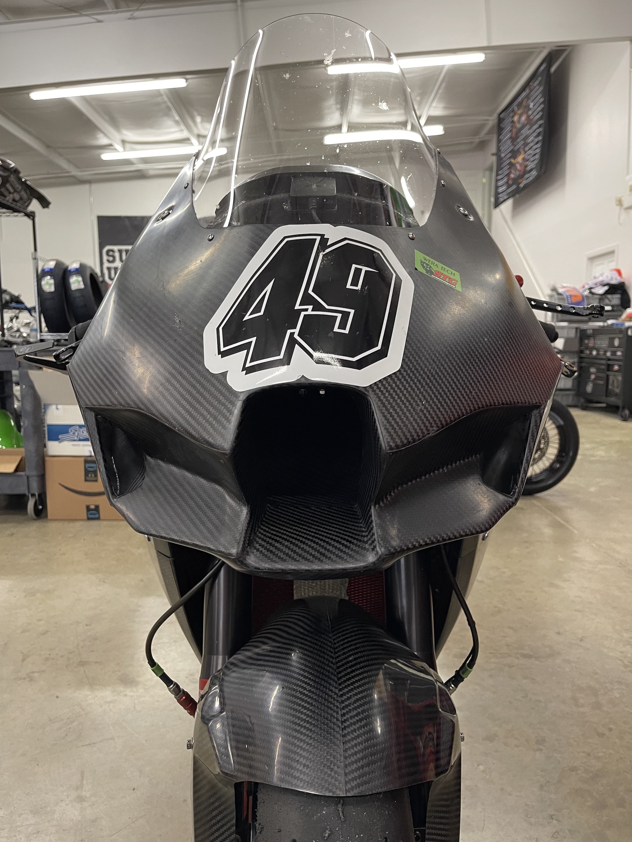 2021+ Kawasaki ZX-10RR / ZX-10R KRT Carbon Fiber World Superbike Bodywork Kit + Monocoque Tail & Intake System