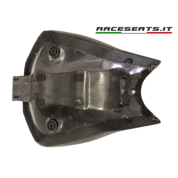 Race Seats Carbon Line with Carbon Fiber Seat Base - Ducati 899 / 959 / 1199 / 1299 Panigale Race Seats Carbon Line with Carbon Fiber Seat Base - Ducati 899 / 959 / 1199 / 1299 Panigale