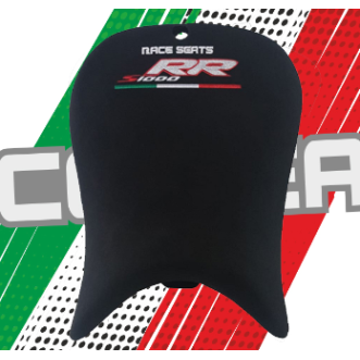 Race Seats Street Neoprene Line w/ CF Seat Plate - BMW S1000RR (2019-2021)