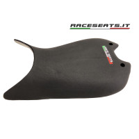 Race Seats +5mm Embossed Seat with Carbon Fiber Base - Ducati Panigale V4 / V4 R
