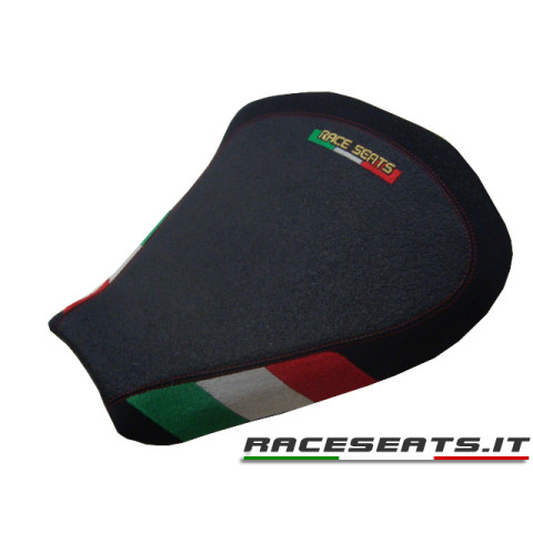 Race Seats Tri-Color Line Built on Fiberglass Seat Plate - MV Agusta F3