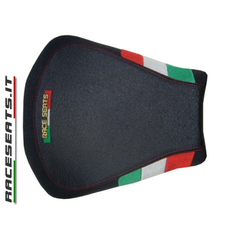 Race Seats Tri-Color Line Built on Fiberglass Seat Plate - MV Agusta F3