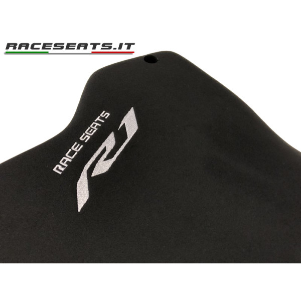 Race Seats Street Neoprene Line with Carbon Fiber Seat Plate - Yamaha YZF-R1 (2015-2024) Race Seats Street Neoprene Line with Carbon Fiber Seat Plate - Yamaha YZF-R1 (2015-2024)