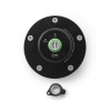 Rizoma Locking Fuel Cap | Black | Kawasaki Models (ZX-10R/RR / ZX-6R / Z900)
