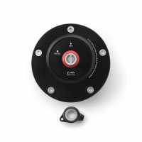 Rizoma Locking Fuel Cap | Black | Yamaha Models | YZF-R1 R6 R7 | MT-09 MT-10 | XSR 700 900