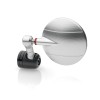 Rizoma Spy-R Bar End Mirror | 80mm | Silver Rizoma Spy-R Bar End Mirror | 80mm | Silver