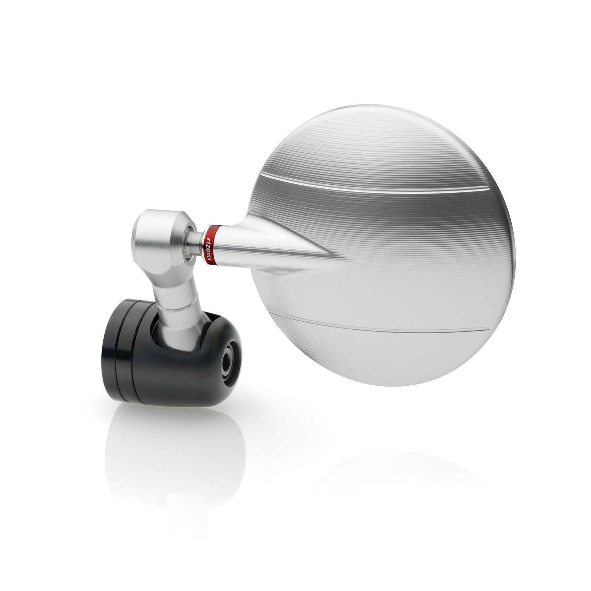 Rizoma Spy-R Bar End Mirror | 57mm | Silver