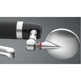 Rizoma Spy-R Bar End Mirror | 80mm | Silver Rizoma Spy-R Bar End Mirror | 80mm | Silver