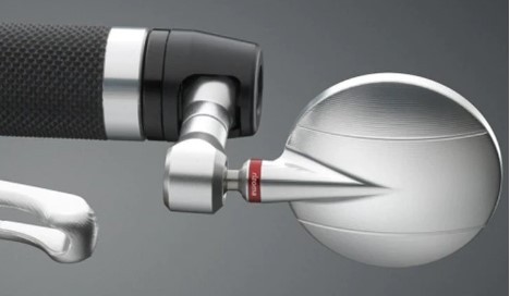 Rizoma Spy-R Bar End Mirror | 57mm | Silver