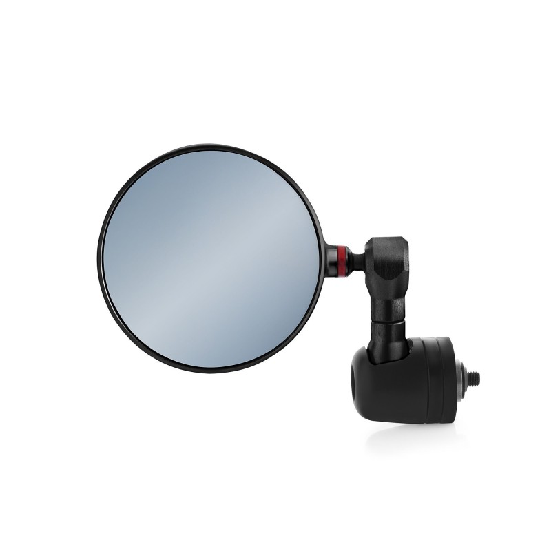 Rizoma Spy-R Bar End Mirror | 57mm | Black - BS185B