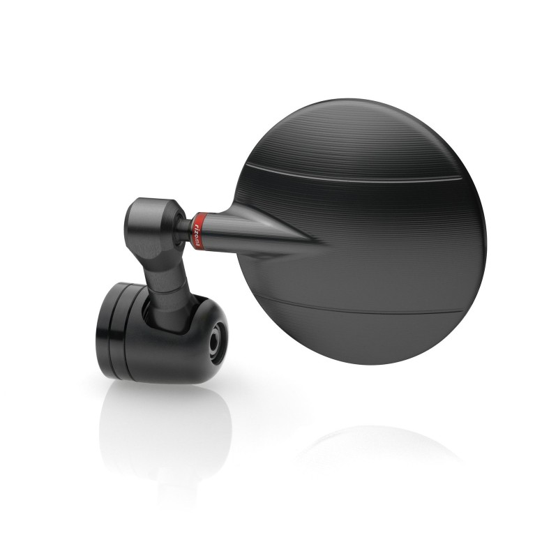 Rizoma Spy-R Bar End Mirror | 80mm | Black