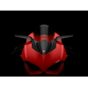 Rizoma Stealth Sport Mirrors | Black | Ducati Panigale V4 / S / R (2020-2023)
