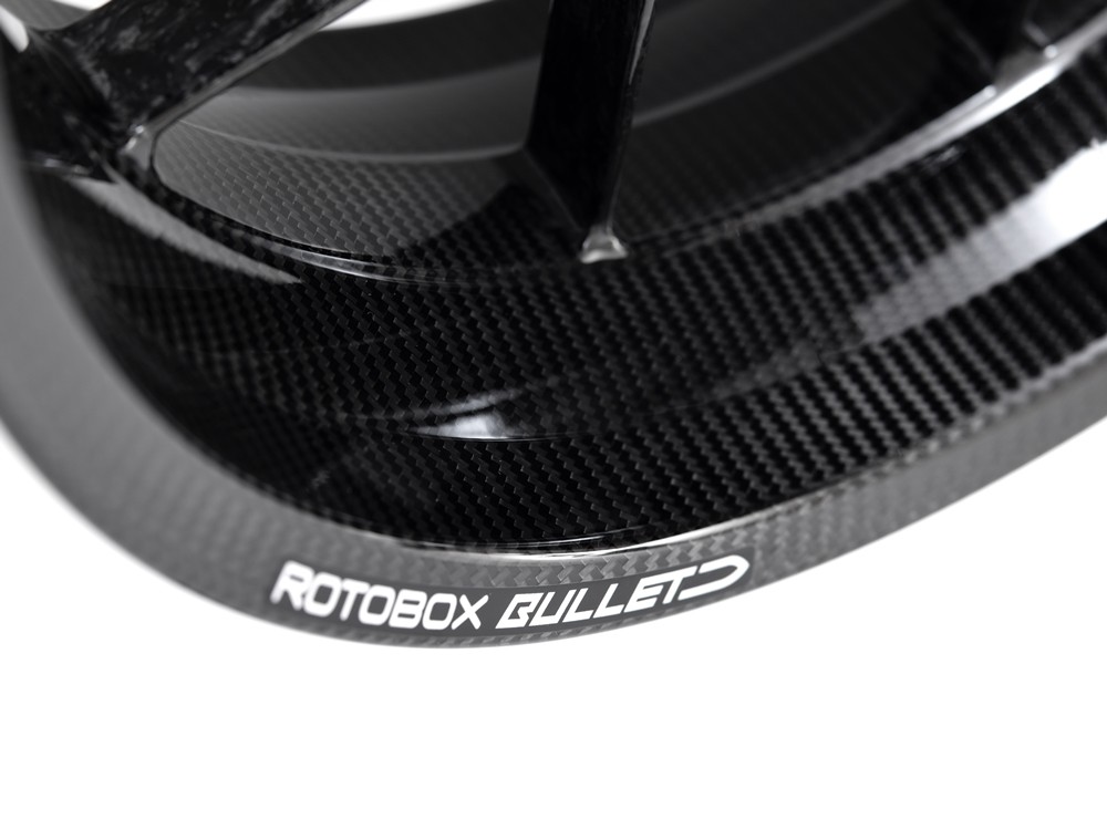 Rotobox Bullet Forged Carbon Fiber Wheel Set Aprilia