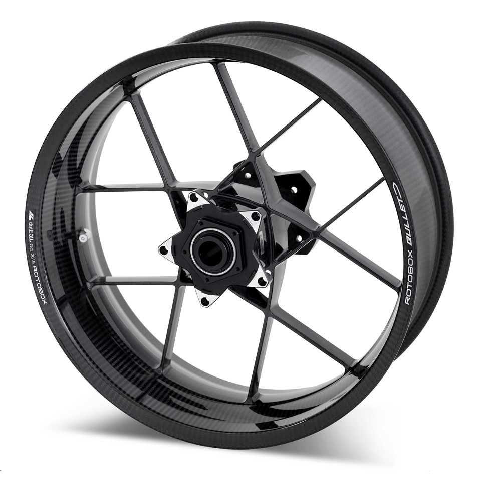 RotoBox Bullet Forged Carbon Fiber Wheels - Aprilia, BMW, Honda, Kawasaki, Suzuki, Yamaha