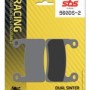 SBS Dual Sinter 2 Brake Pads - Yamaha YZF-R1 and Yamaha YZF-R6 - 634DS2