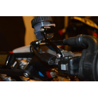Billet reservoir bracket for Brembo, Nissin and most other master cylinders