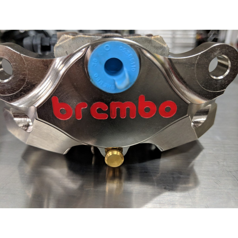 Gold (TiN) Titanium Brake Pad Pin for Billet 84mm Brembo Calipers / GP4-RR