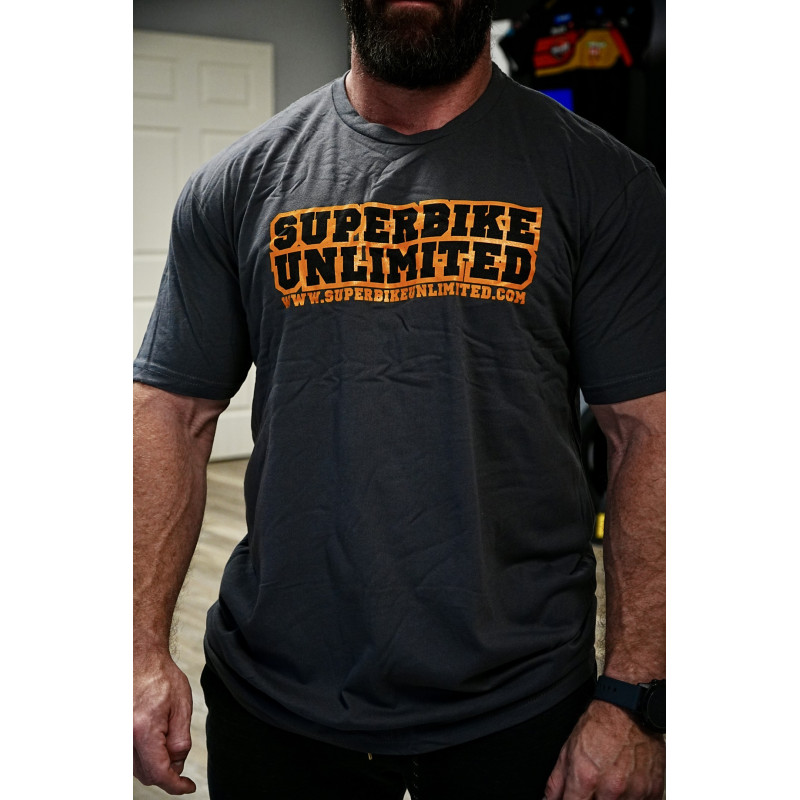 Superbike Unlimited Athletic Fit "Toxic Orange" T-Shirt