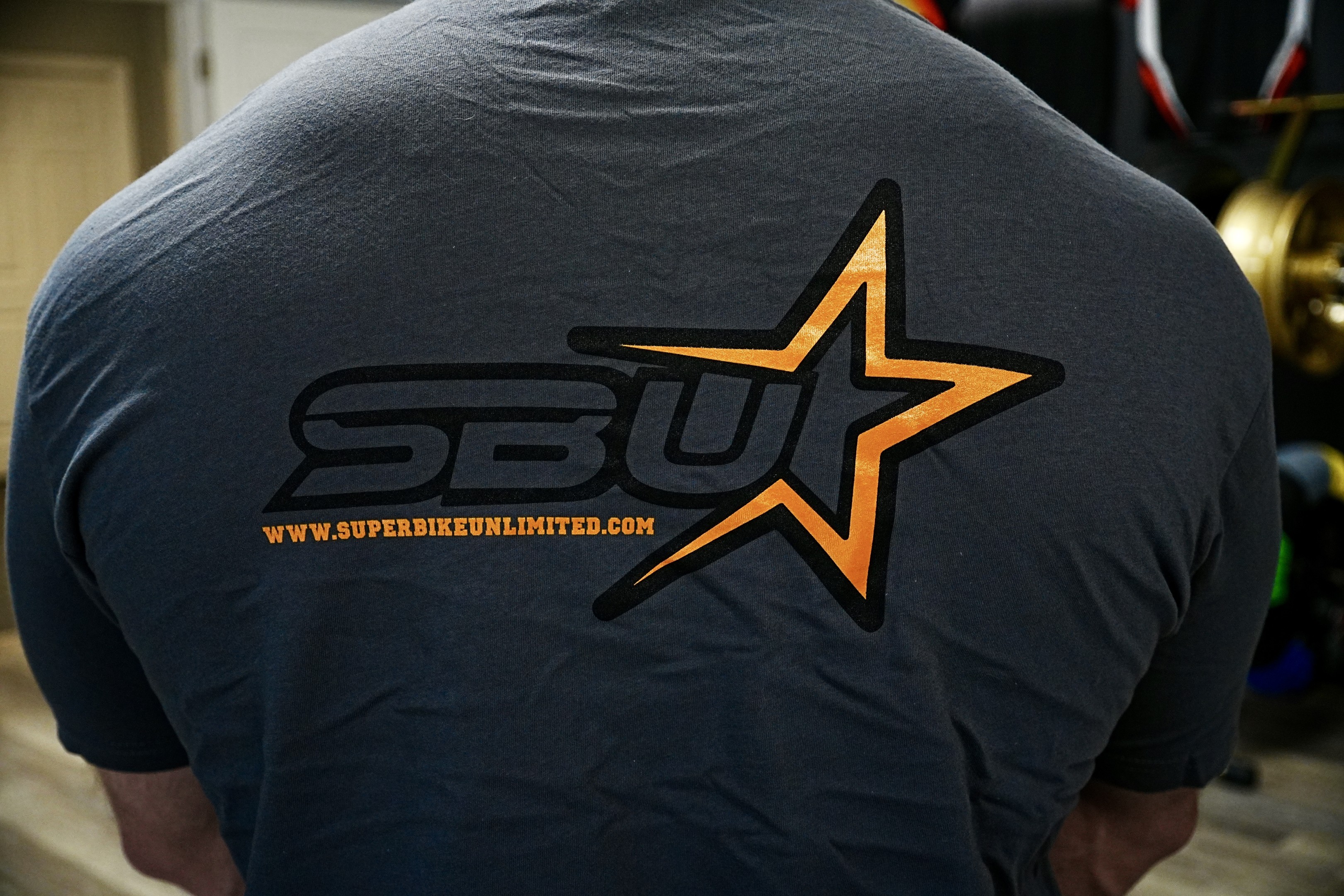 Superbike Unlimited Athletic Fit "Toxic Orange" T-Shirt