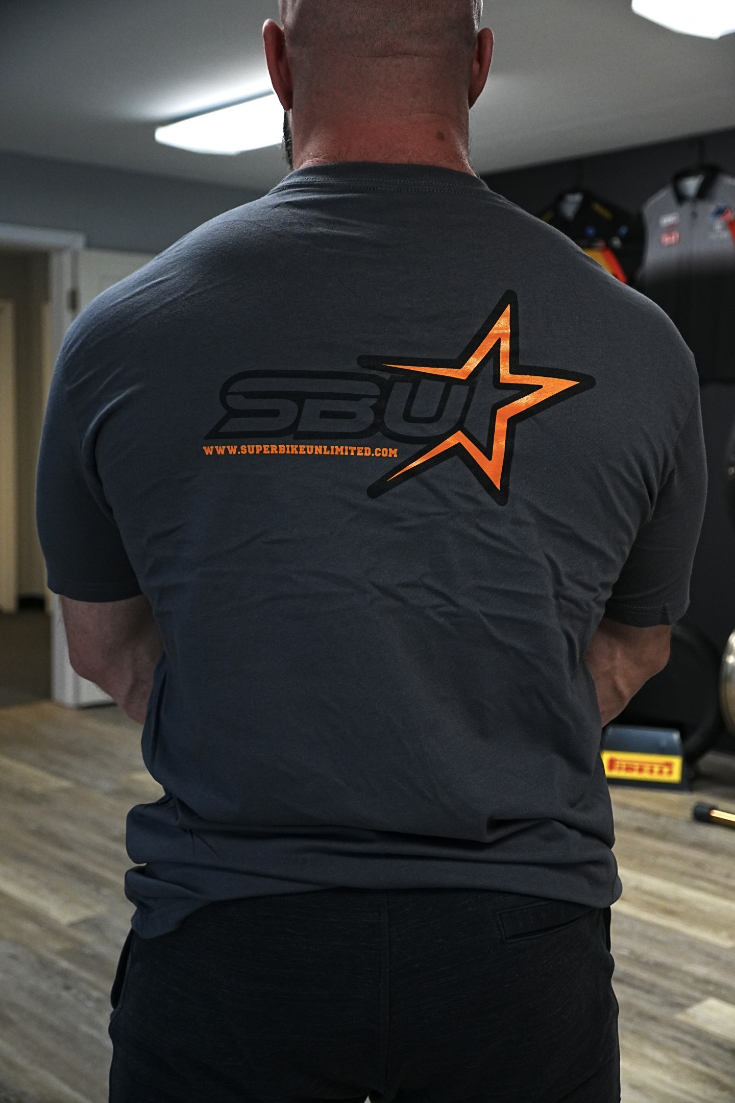 Superbike Unlimited Athletic Fit "Toxic Orange" T-Shirt