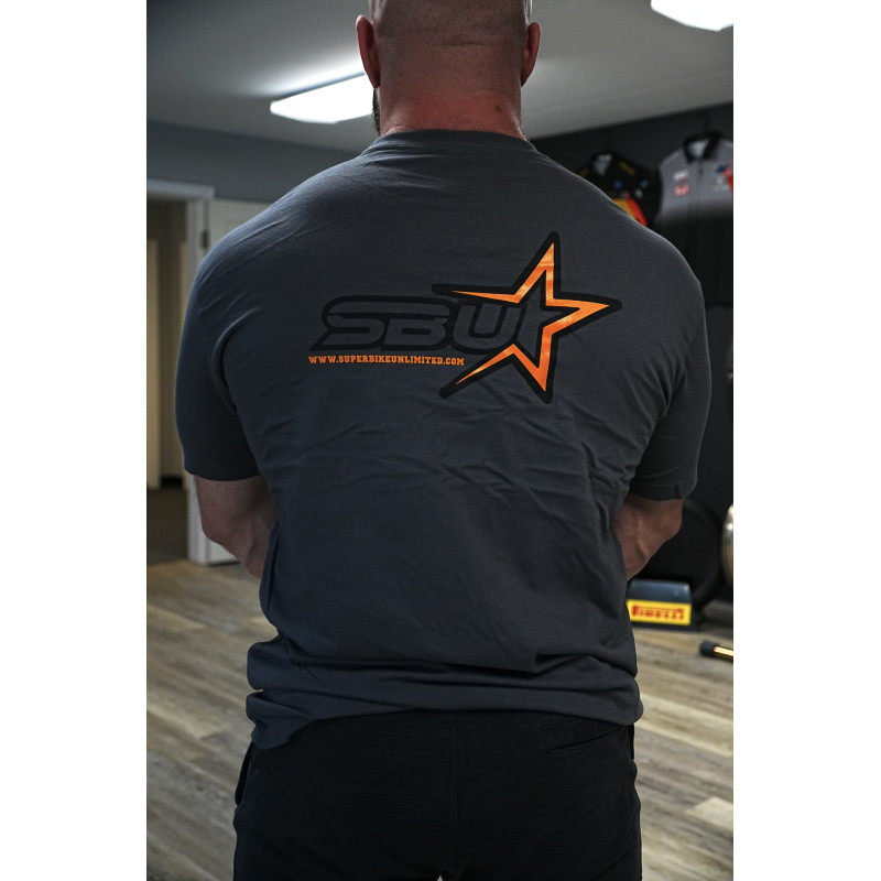 Superbike Unlimited Athletic Fit "Toxic Orange" T-Shirt