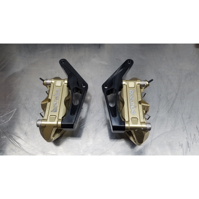Superbike Unlimited Kawasaki ZRX1100 / ZRX1200 108mm Radial Caliper Mounts Superbike Unlimited Kawasaki ZRX1100 / ZRX1200 108mm Radial Caliper Mounts
