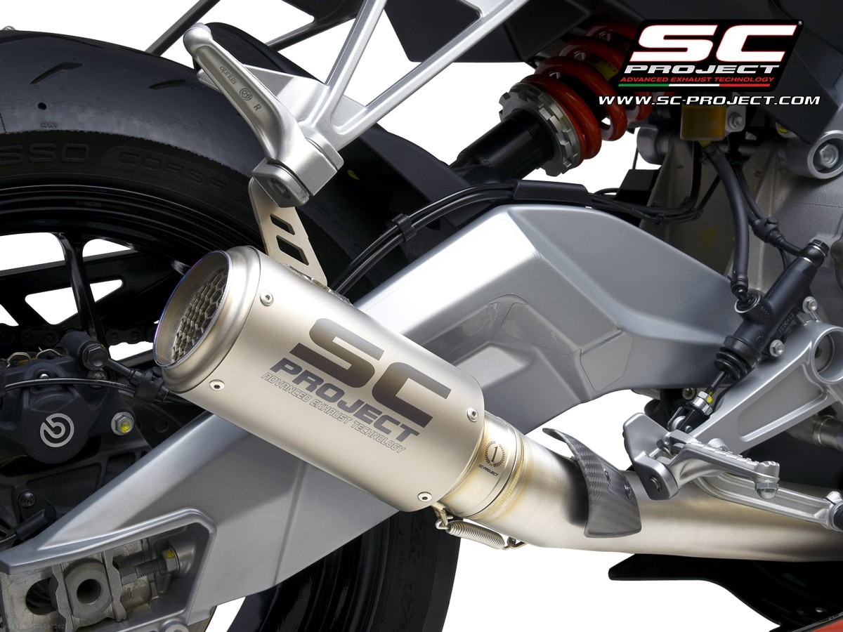 SC-Project CR-T Full Titanium Exhaust System | Aprilia RS660 / Tuono 660 (2020-2026) 