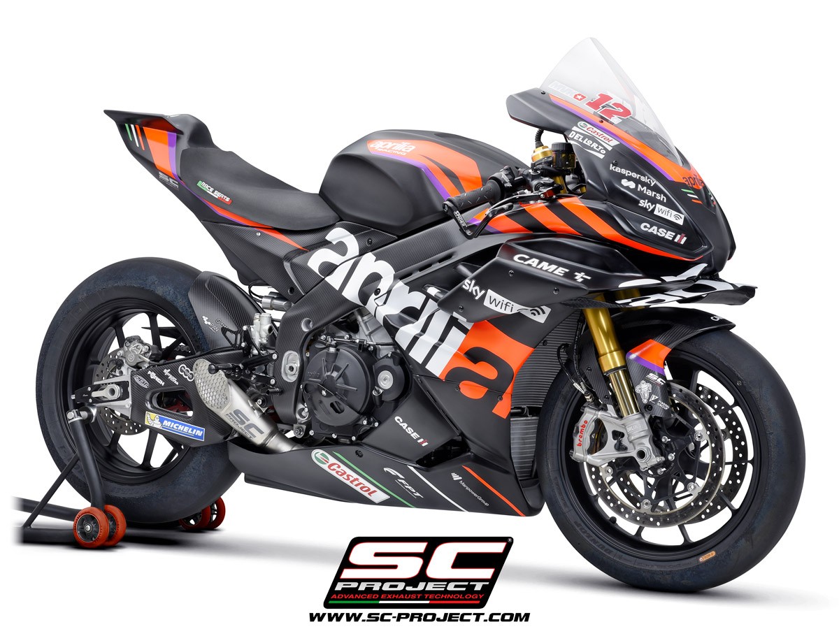SC-Project GP-22  Slip-On - Aprilia RSV4 1100 / Tuono / Factory (2021-2023)