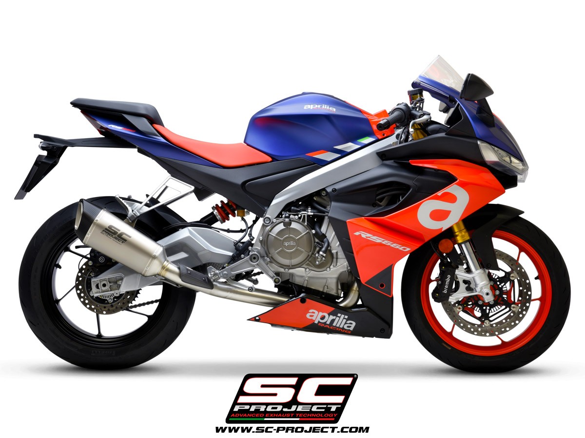 SC-Project SC1-R Full Exhaust System - Aprilia RS660 (2020 +)