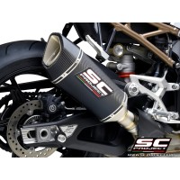 SC-Project SC1-R Slip On Exhaust w/ Titanium Midpipe | BMW S1000RR / M1000RR (2020-2025)