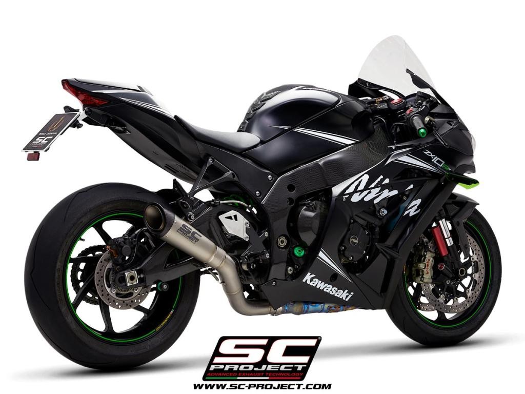 SC-Project S1 Titanium Exhaust - Kawasaki ZX-10R / RR (2016-2020)