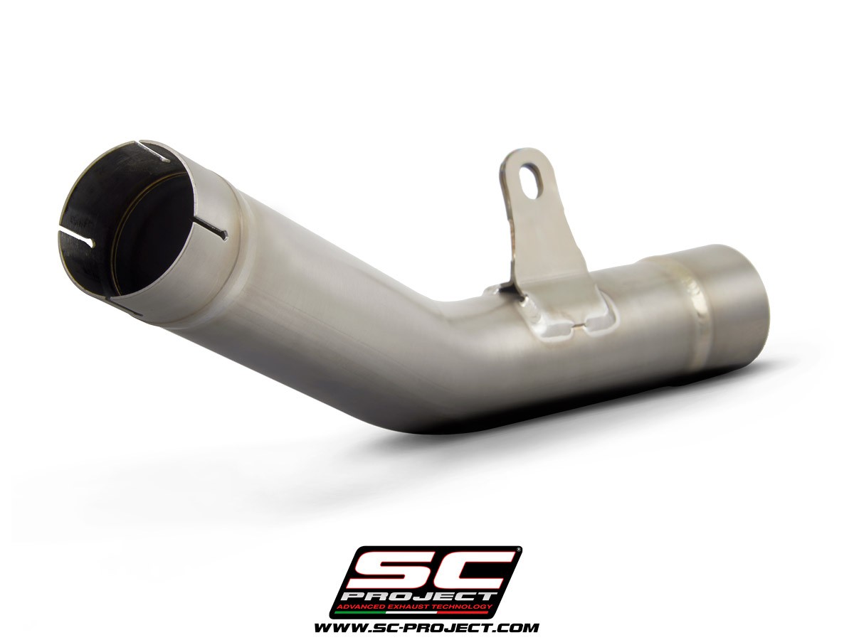 SC-Project Central Titanium Link Pipe | Kawasaki ZX-6R 636 (2019-2023)