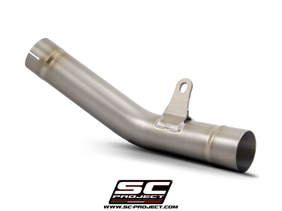 SC-Project Central Titanium Link Pipe | Kawasaki ZX-6R 636 (2019-2023)
