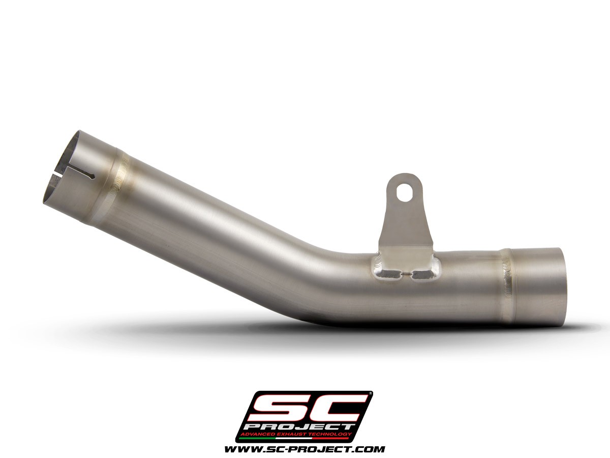 SC-Project Central Titanium Link Pipe | Kawasaki ZX-6R 636 (2019-2023)