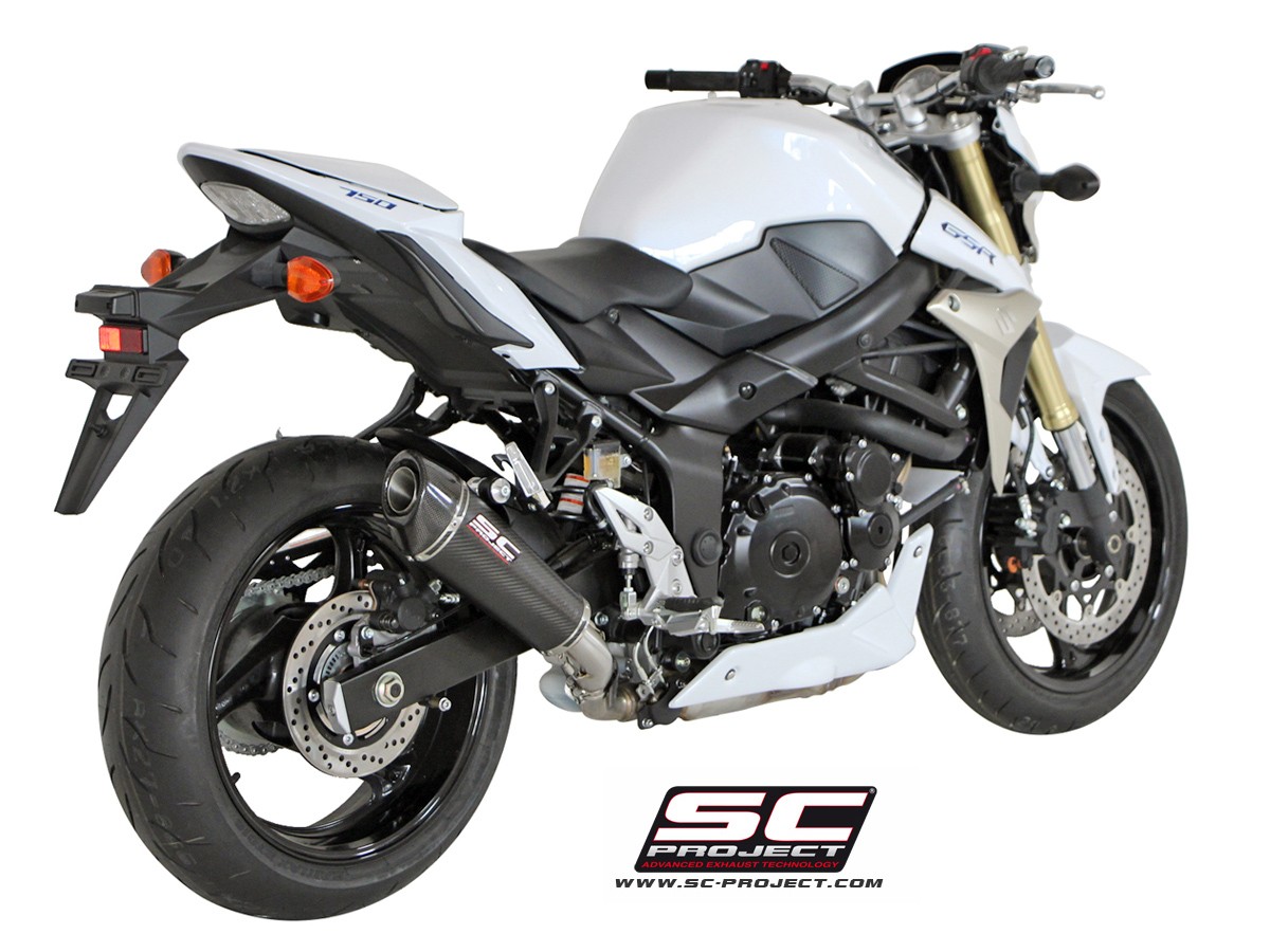 SC-Project Conic Slip On - Suzuki GSR750 2015-2016
