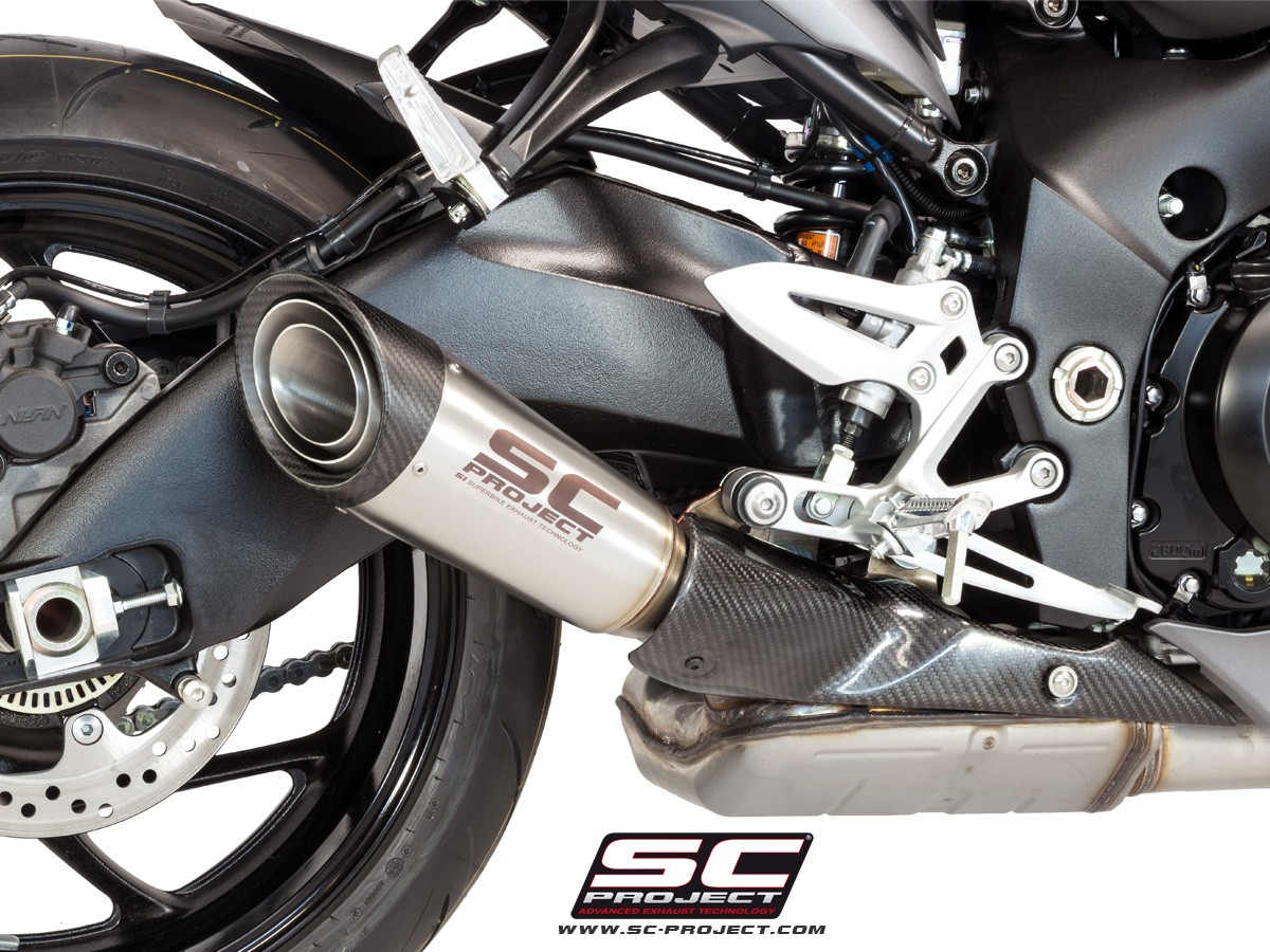 SC-Project S1 Slip On - Suzuki GSX-S1000 2016-2017
