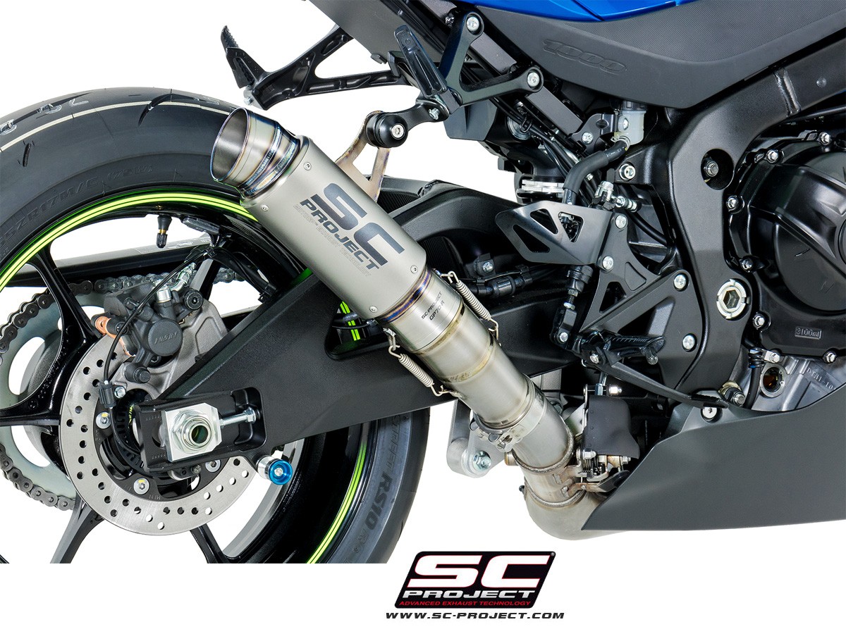 SC-Project GP70-R Slip On - Suzuki GSX-R1000 2017-2023