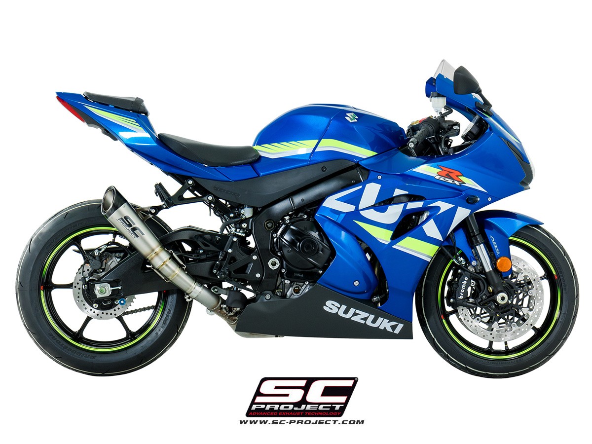 SC-Project S1 Slip On - Suzuki GSX-R1000 2017-2018