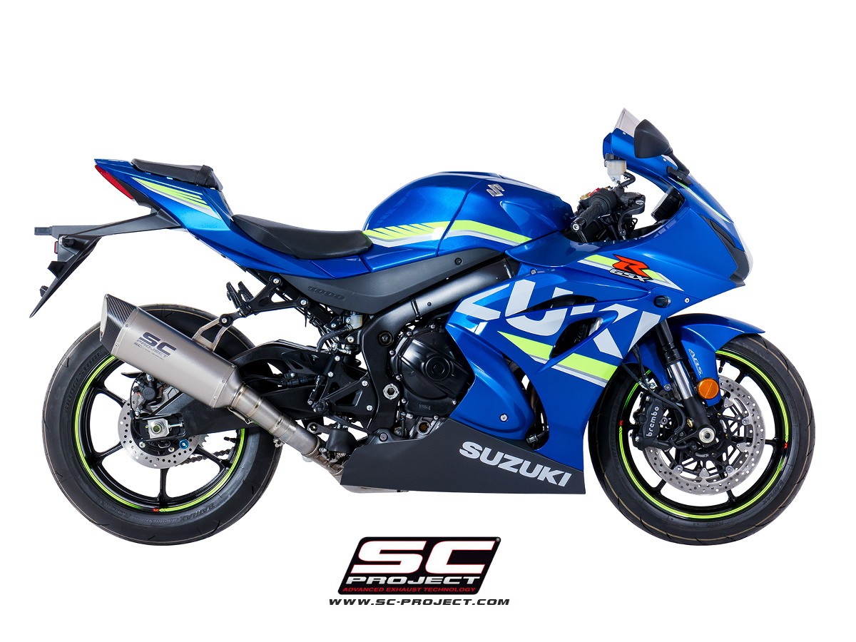 SC-Project SC1-R Slip On - Suzuki GSX-R1000 2017-2018