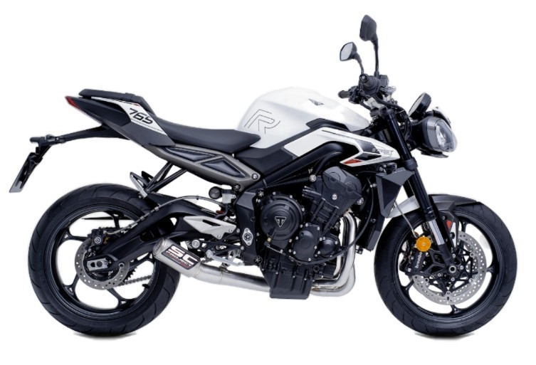 SC-Project CR-T Full System Exhaust | Triumph Street Triple 765 R / RS (2023-2025)