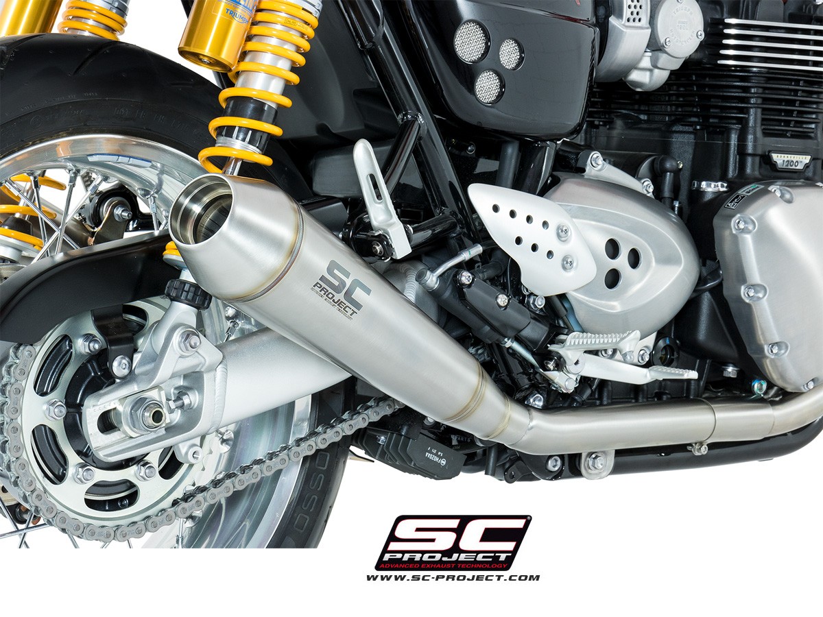 SC-Project Dual Conic Slip Ons Triumph Thruxton R 2016-2017 SC-Project Dual Conic Slip Ons Triumph Thruxton R 2016-2017