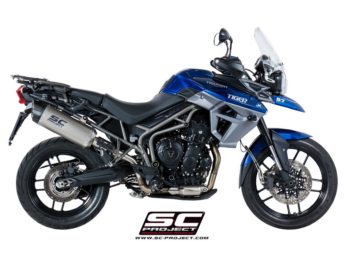 SC-Project Adventure Slip On Triumph Tiger 800XC / 800XR 2017-2018