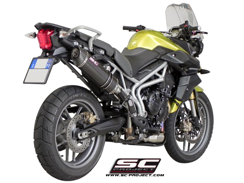 SC-Project Oval Slip On Triumph Tiger 800 / 800XC 2010-2016