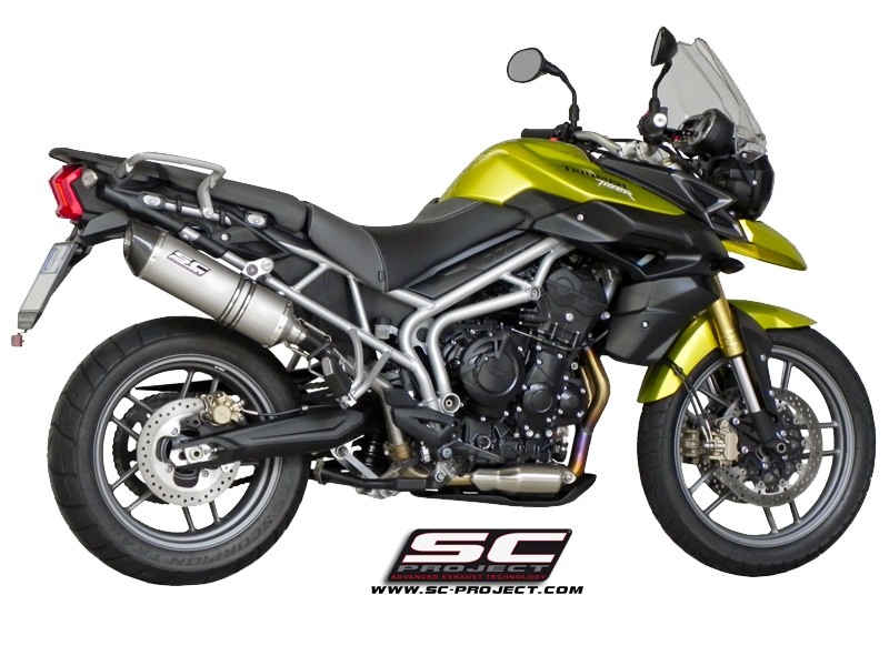 SC-Project Oval Slip On Triumph Tiger 800 / 800XC 2010-2016