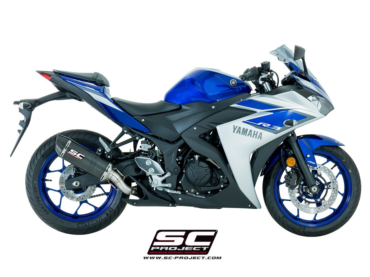 SC-Project Oval Slip On 2015-2019 Yamaha YZF-R3