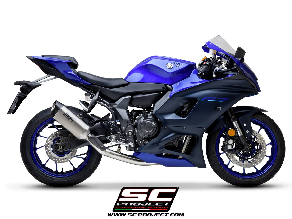 SC-Project SC1-S Full Exhaust System - Yamaha R7 (2021+)