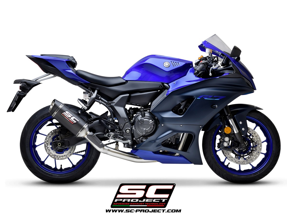 SC-Project SC1-S Full Exhaust System - Yamaha R7 (2021+)